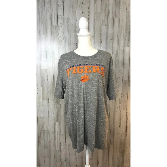Champion Clemson University Tigers Men's‎ XL Gray T-Shirt Short Sleeve Graphic - Picture 1 of 5